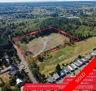 Campbell Valley Residential Land for sale:    (Listed 2019-06-15)